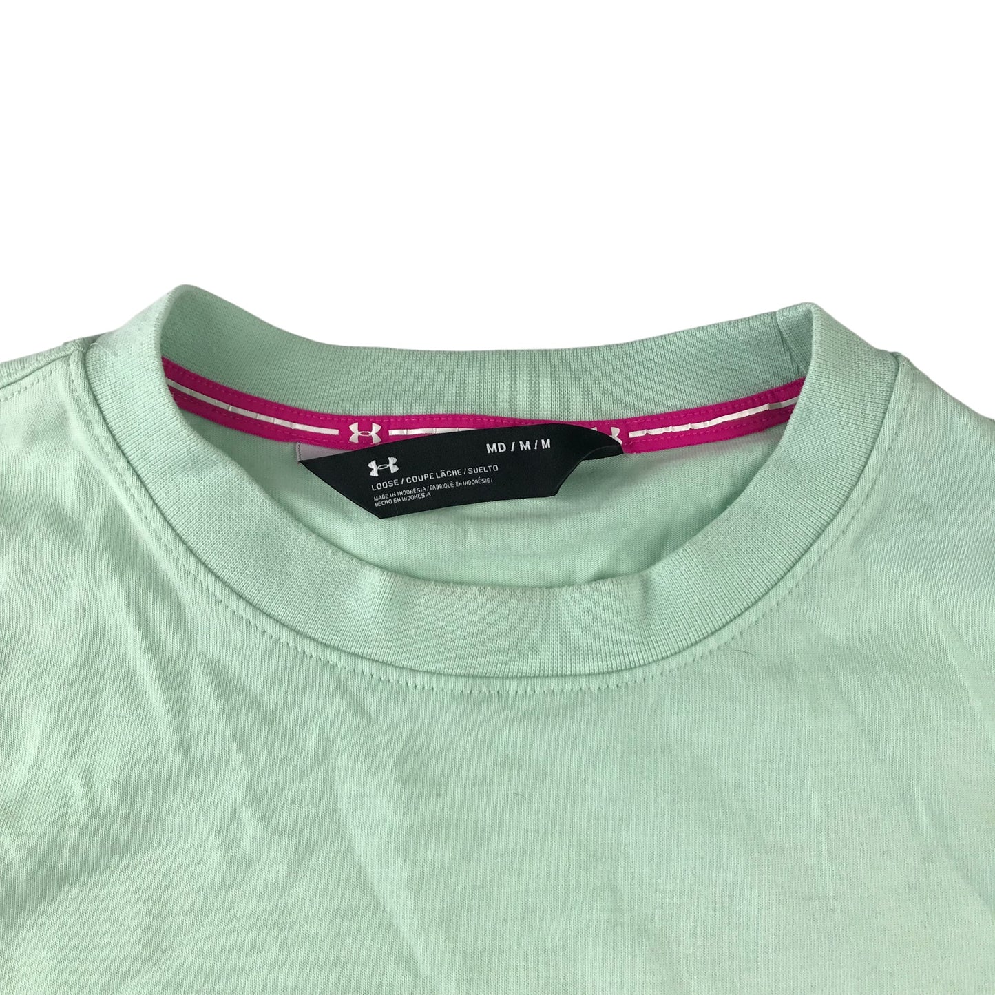 Under Armour t-shirt Men's Medium Mint green long sleeve with Chest Pocket