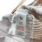 Tu jumpsuit 7-8 years orange and white stripy spaghetti strap