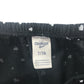 OshKosh jumpsuit 6-7 years black with love heart design print cotton