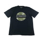 Jack & Jones t-shirt men's S black floral text logo design