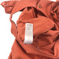 George jumpsuit 5-6 years rust orange front button up and lace detailing cotton