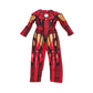 F&F Ironman costume 9-10 years onesie dress up costume with mask