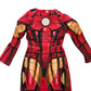 F&F Ironman costume 9-10 years onesie dress up costume with mask