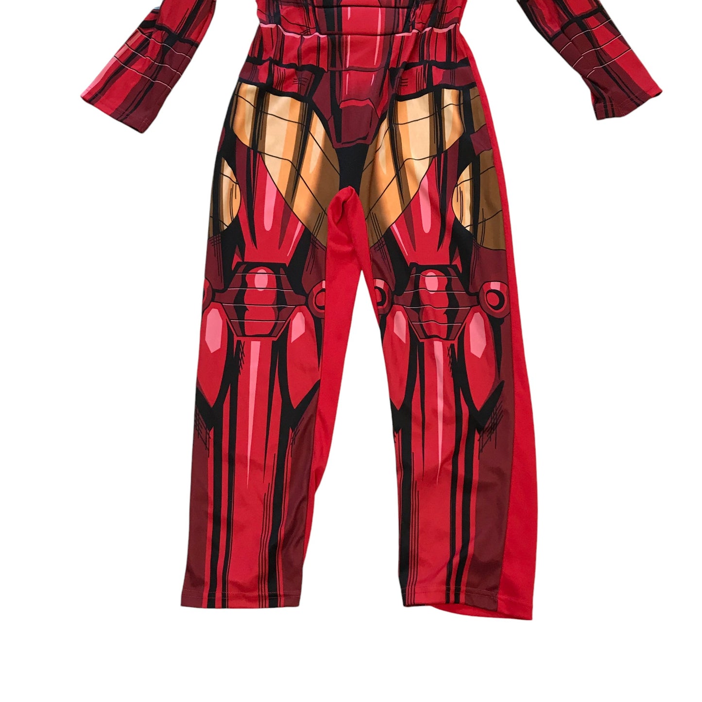 F&F Ironman costume 9-10 years onesie dress up costume with mask