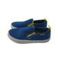 Geox Plimsolls Shoe Size 11.5 Junior Royal Blue with Yellow Detailing