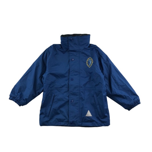 Our Lady of Annunciation Primary School Blue Reversible Jacket Age 5-6