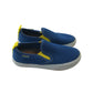 Geox Plimsolls Shoe Size 11.5 Junior Royal Blue with Yellow Detailing