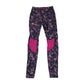 Nike sport women's XS year navy and purple two tone graphic print