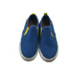 Geox Plimsolls Shoe Size 11.5 Junior Royal Blue with Yellow Detailing
