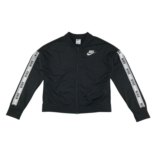 Nike sport sweater 13-14 years black with stripe logo design