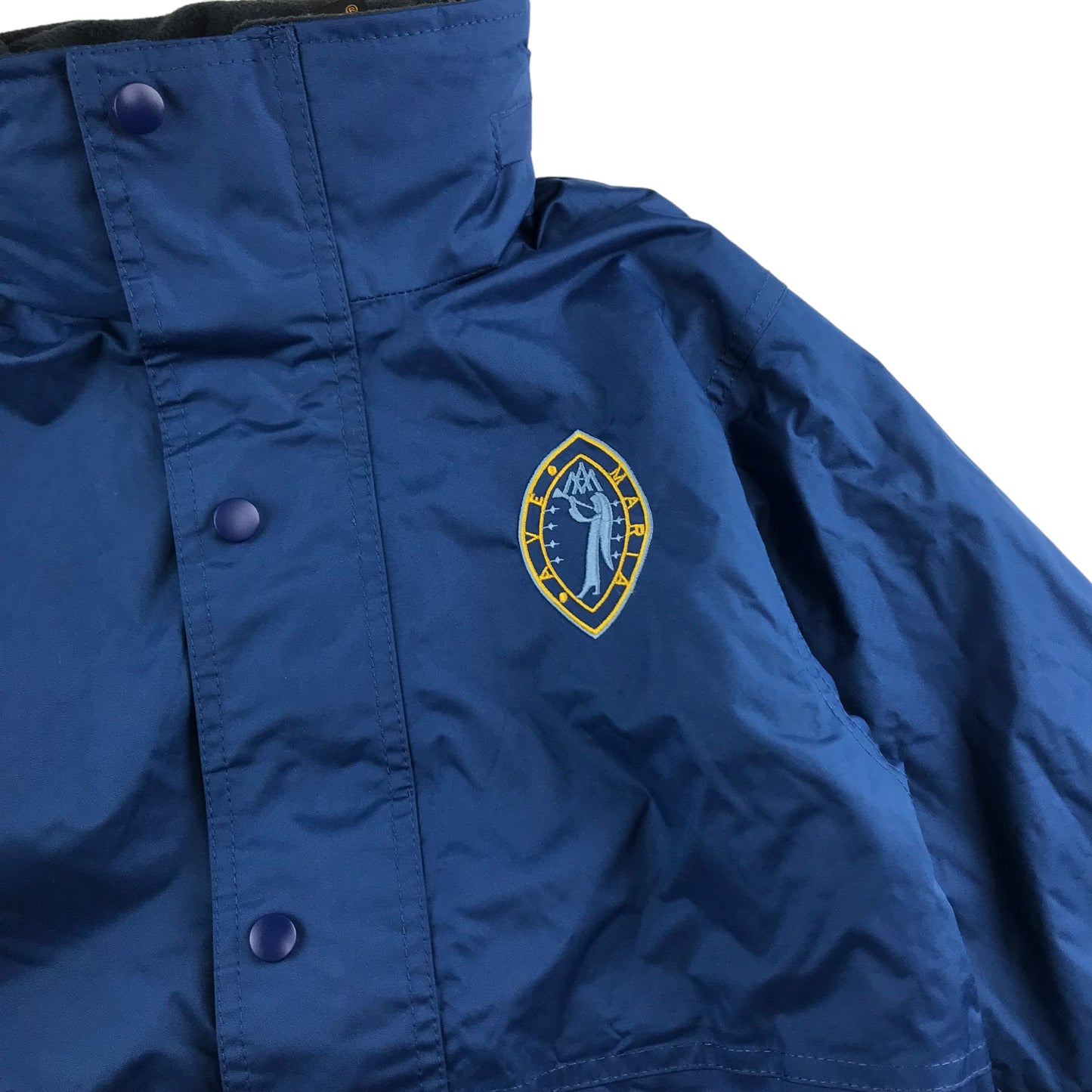 Our Lady of Annunciation Primary School Blue Reversible Jacket Age 5-6