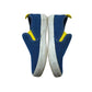 Geox Plimsolls Shoe Size 11.5 Junior Royal Blue with Yellow Detailing