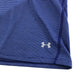 Under Armour sport top women's XS blue stripy with logos