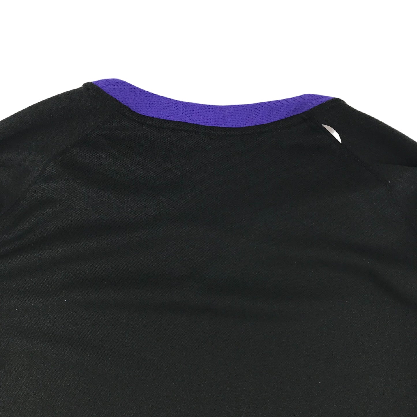 Asics Running Top Size Women's M Black and Purple Long Sleeve V-neck