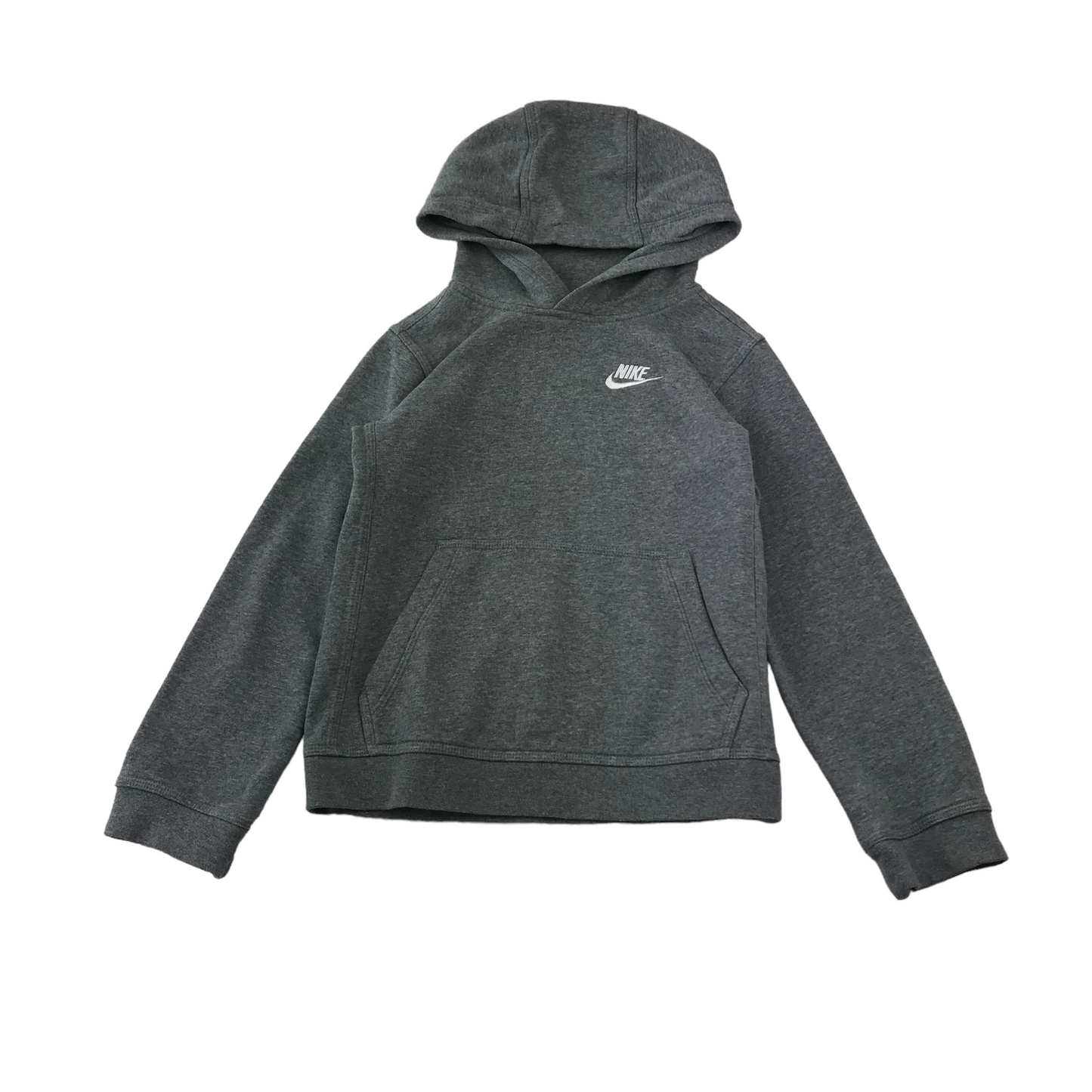 Plain gray nike hoodie on sale