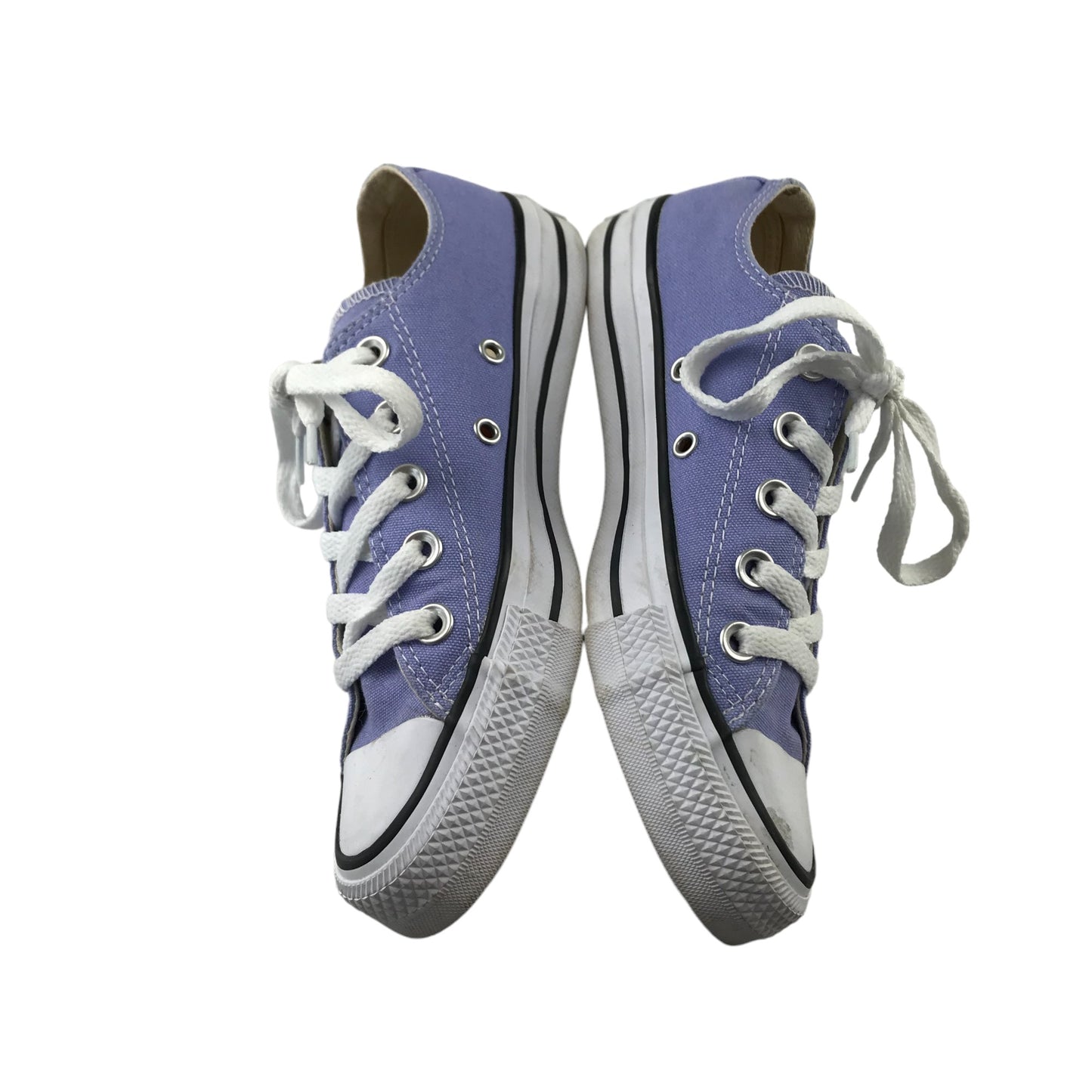 Converse Trainers Shoe Size 3 Lilac All Star Chuck Taylor Low Top