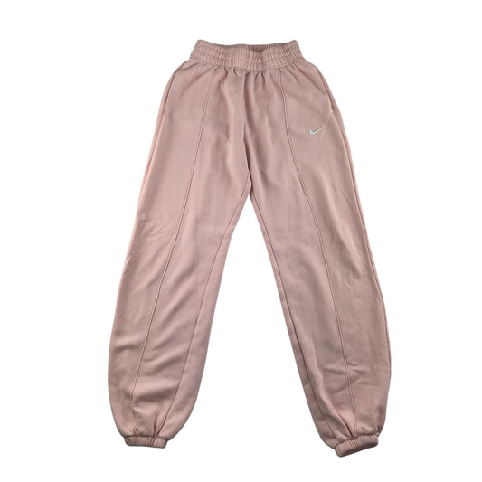 Nike joggers women's XS pink plain with logo