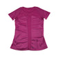 Adidas sport top women's XS pink with neon green logo and detailing Supernova