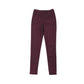 Nutmeg trouser women's 8 burgundy plain