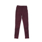 Nutmeg trouser women's 8 burgundy plain
