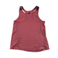 Adidas sport top 11-12 years pink large animal print logo tank top