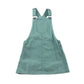 F&F dungaree shorts 5-6 years light blue denim cotton