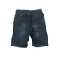 Next shorts 5-6 years blue denim pull on with draw strings cotton