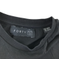 Forty Clothing 12-14 years black t-shirt