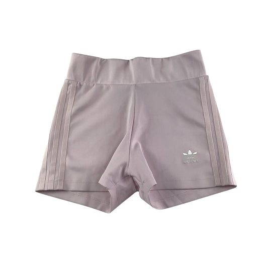 Adidas Sports Shorts Women's S Pink with White Detailing and Logo