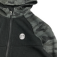 George Hoodie Age 9 Black Panelled Camo