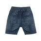 H&M shorts 6-7 years blue denim pull on with elasticated waist