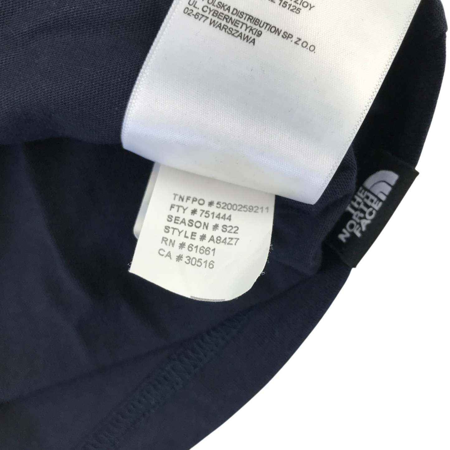 Preloved North Face t-shirt for teens