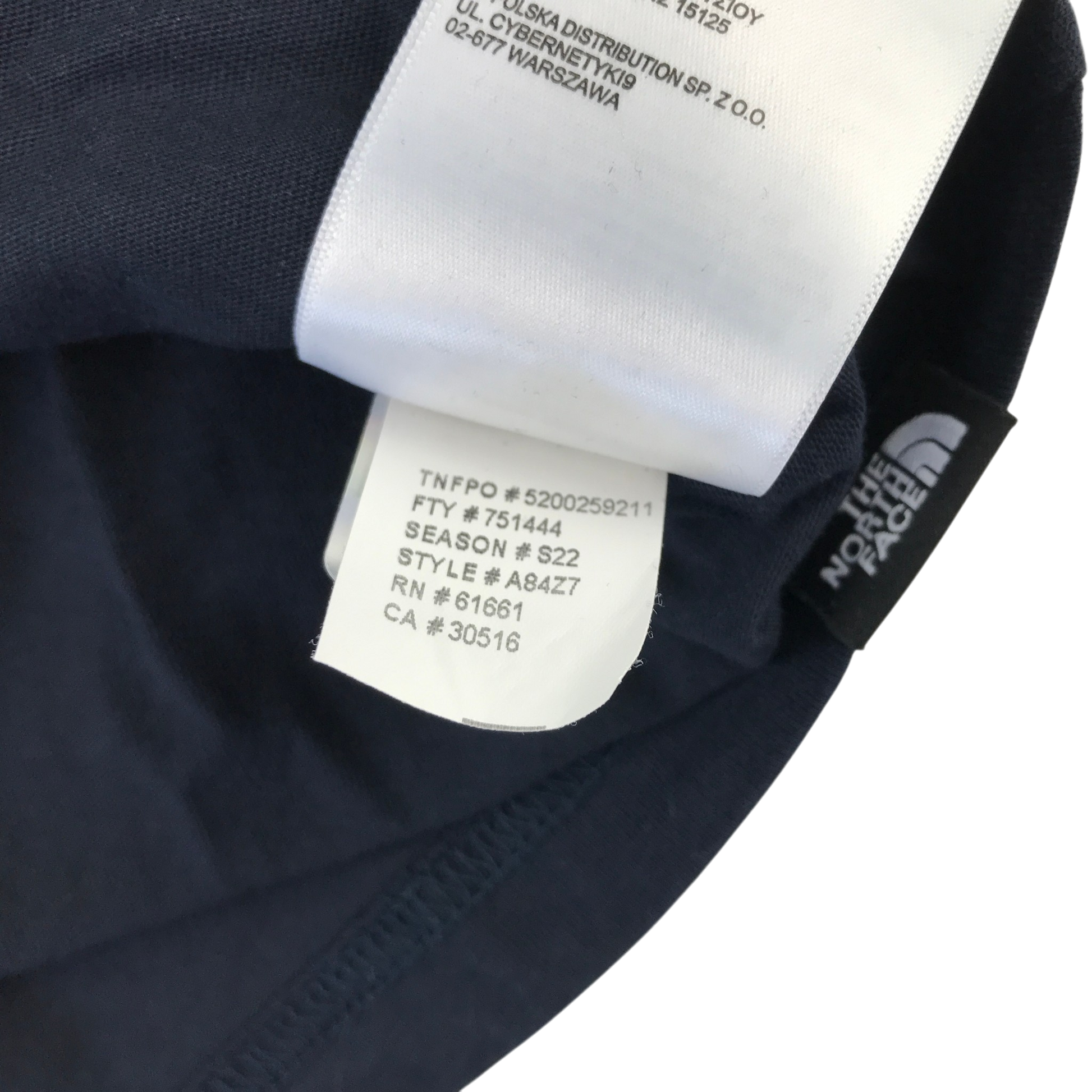 Preloved North Face t-shirt for teens
