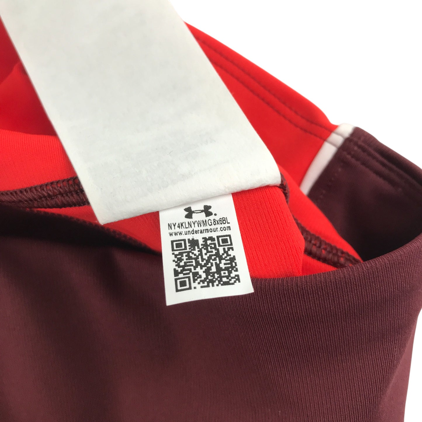 Under Armour Sport Leggings Women's XS  Burgundy and Orange Compression Rush