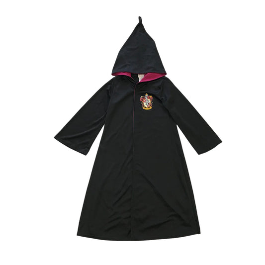 George costume 9-10 years black Harry Potter Gryffindor cape