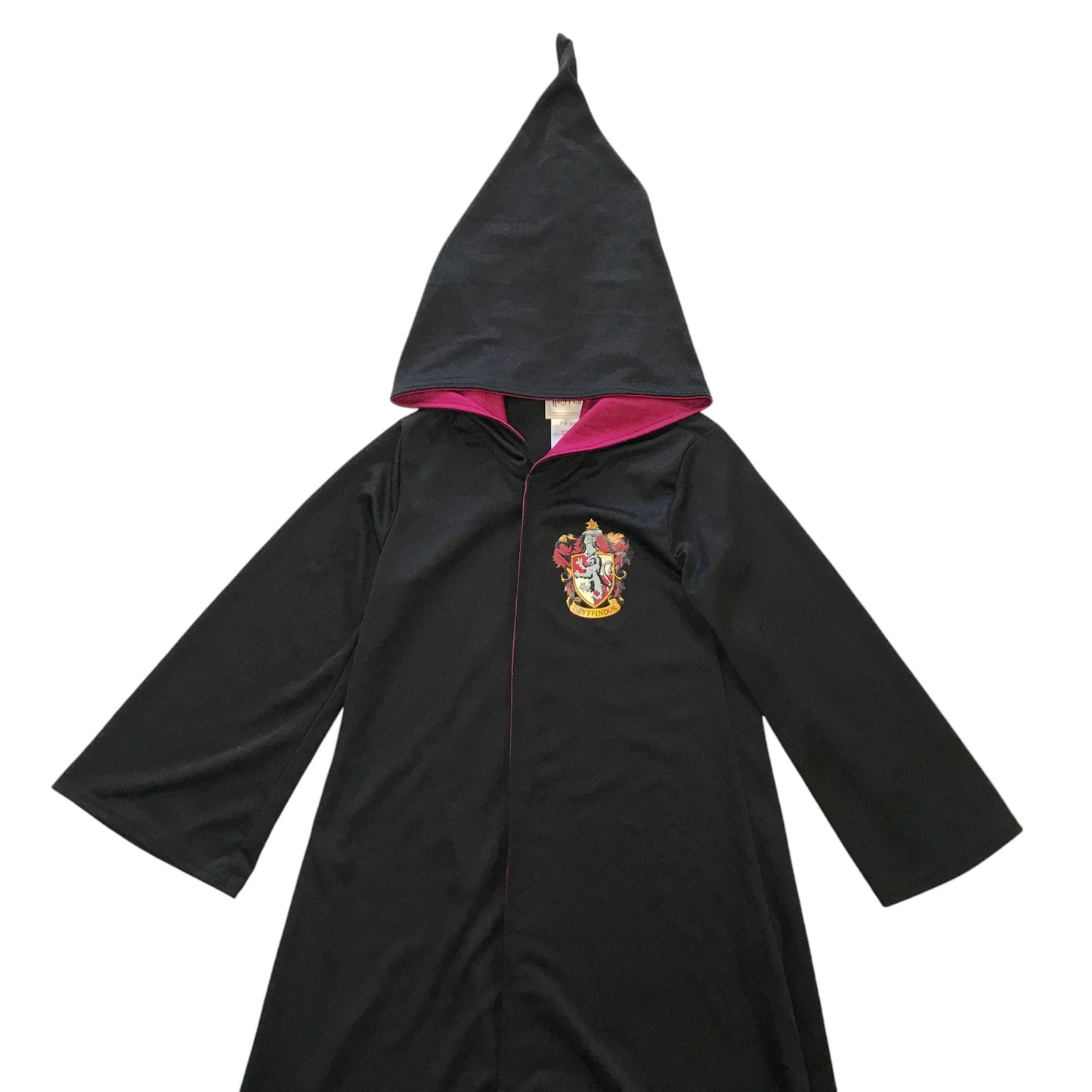 George costume 9-10 years black Harry Potter Gryffindor cape