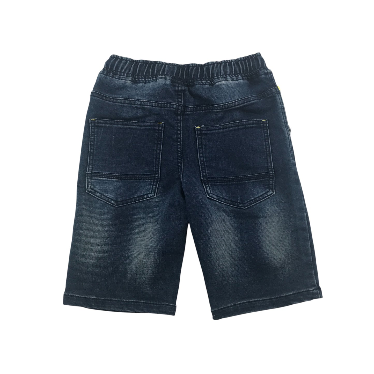 Next shorts 8-9 years blue denim pull on with elasticated waist