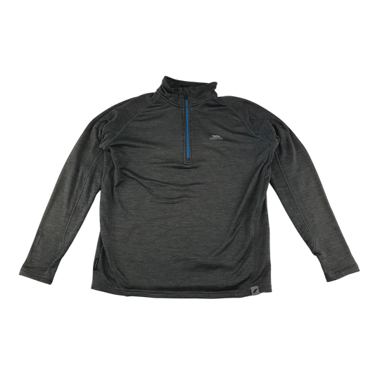 Trespass Fleece XS Grey Quarter Zip