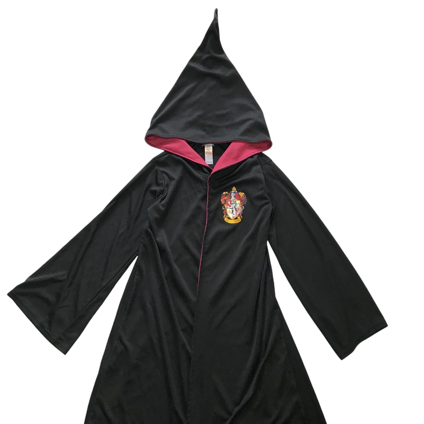 George costume 9-10 years black Harry Potter Gryffindor cape