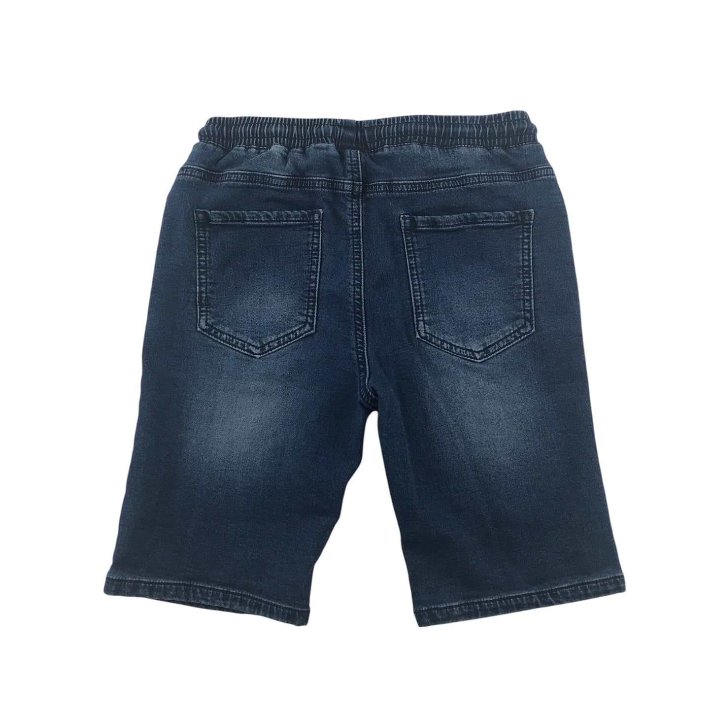 Next shorts 9-10 years blue denim pull on with elasticated waist