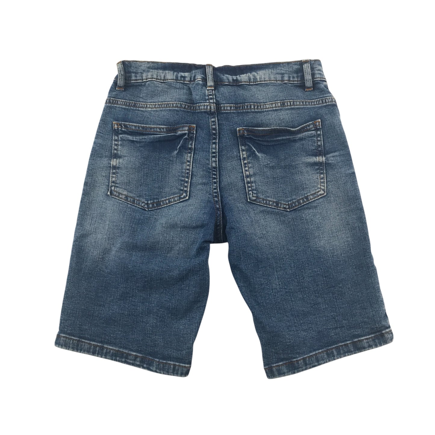 Next shorts 11-12 years blue denim pull on with adjustable waist