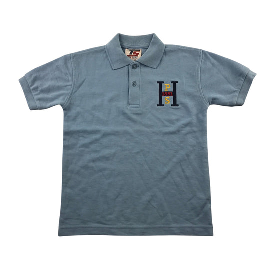 Hallside Primary Unisex Light Blue School Polo Shirt