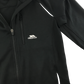 Trespass Fleece Size XS Black Zip Up Jacket