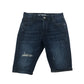 Primark shorts 13-14 years blue denim pull on with adjustable waist skinny fit
