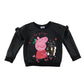 George Festive Sweatshirt 4-5 Years Navy Peppa Pig Sequin Present