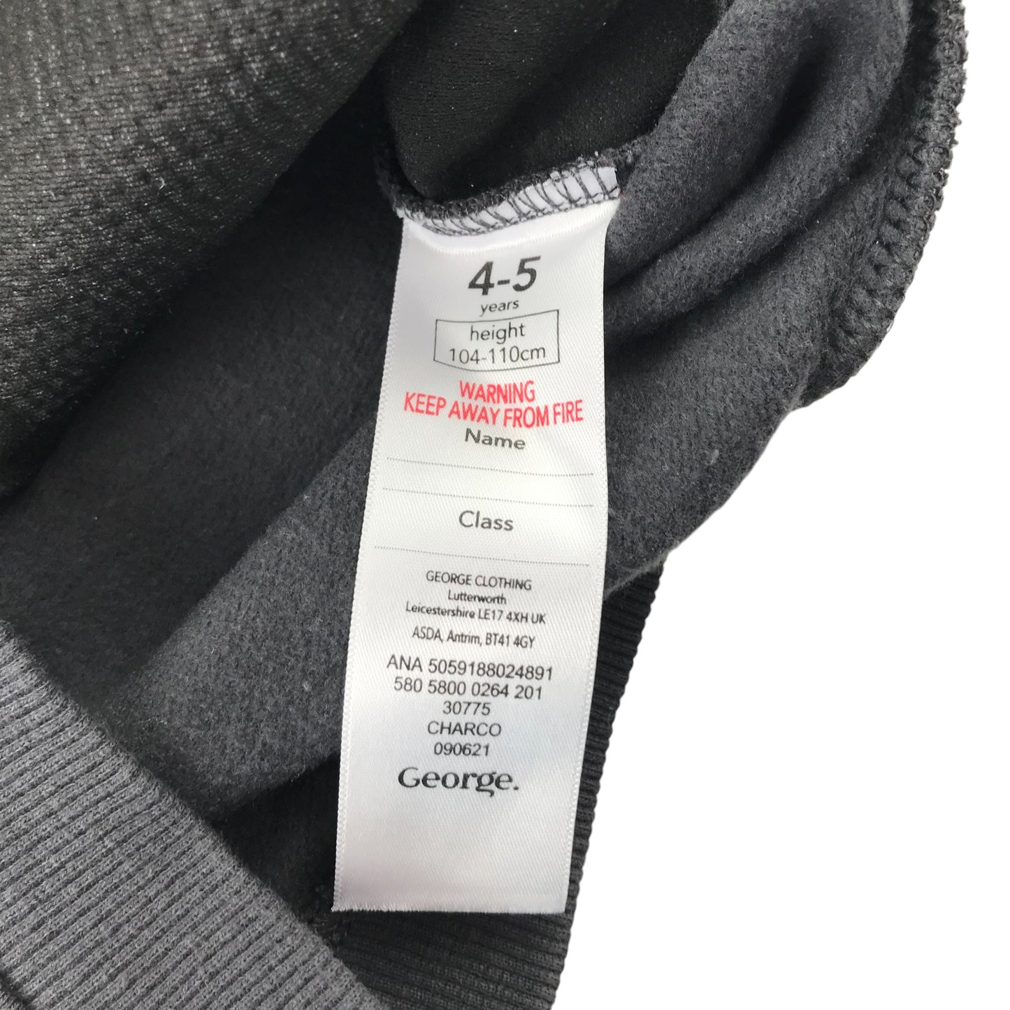 George Festive Sweatshirt 4-5 Years Navy Peppa Pig Sequin Present