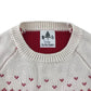 George Festive Sweatshirt 5-6 Years white Ginger Breadman Pleated Hem