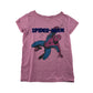 Next t-shirt 6-7 years pink Spiderman graphic reversible sequin