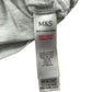 M&S t-shirt 7-8 years grey Space Jam graphic print