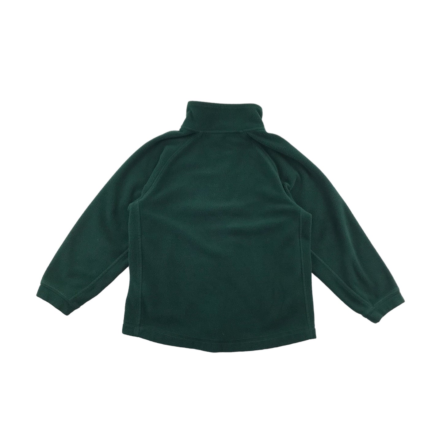 Green School Fleece With Zipper